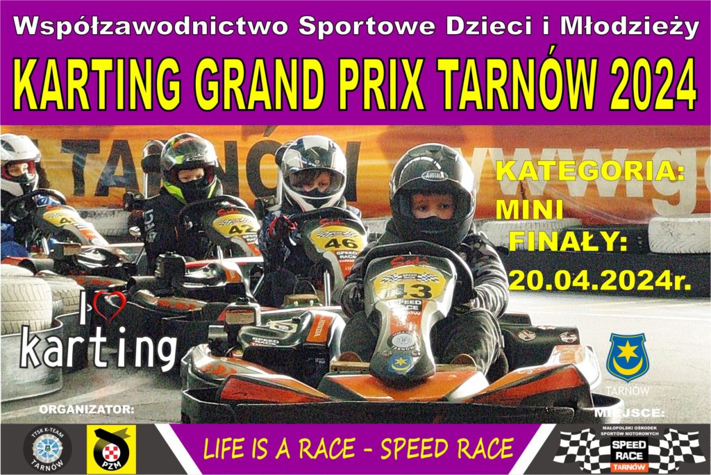 Zawody dla dzieci z cyklu Karting  Grand Prix  Tarnów 2024